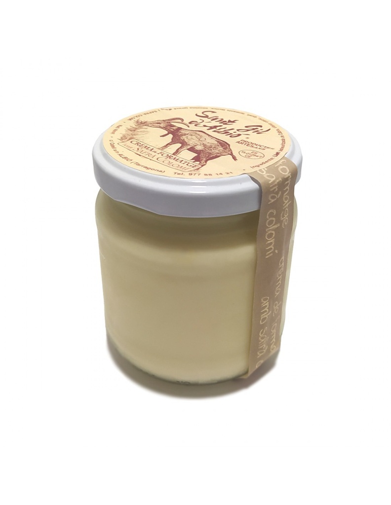 Crema de formatge amb safrà (200gr)