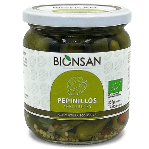 Cogombrets en vinagre Eco