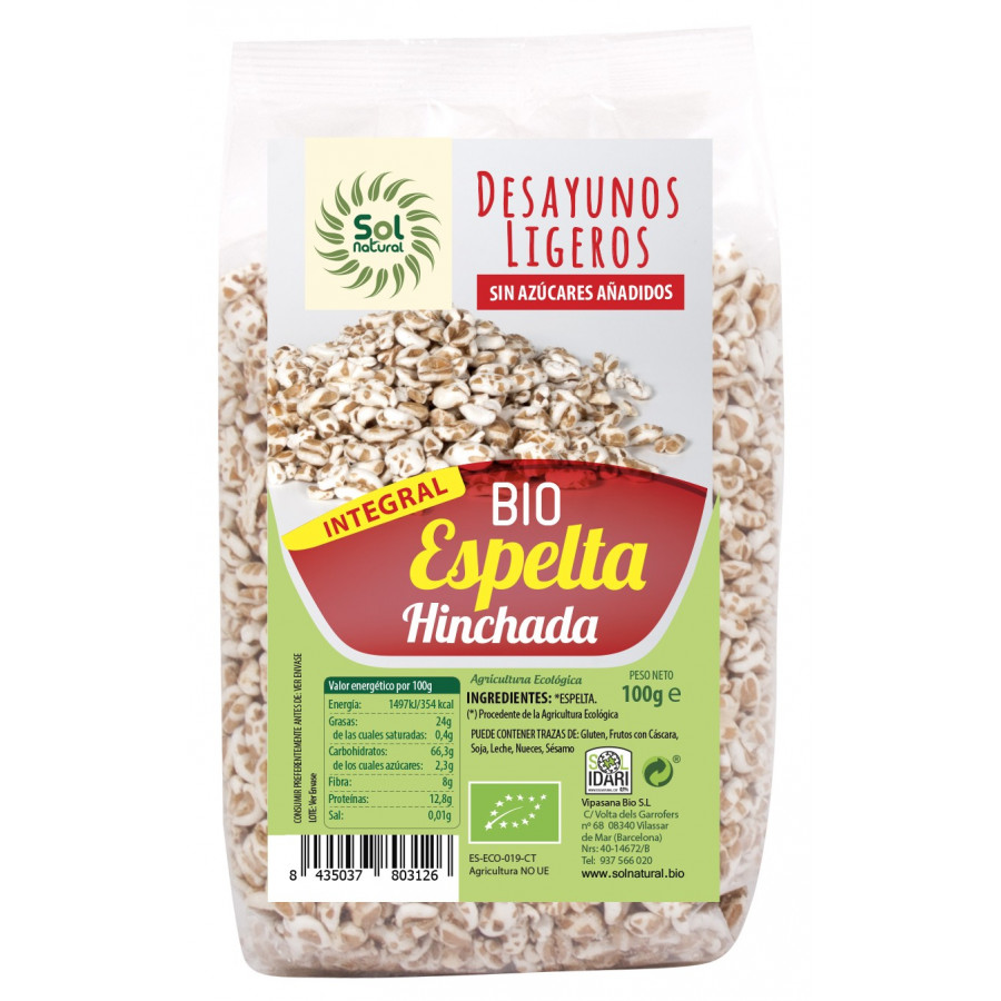 SUPEROFERTA! Espelta integral inflada