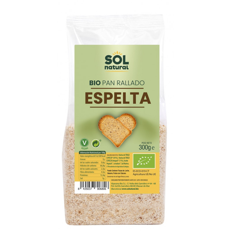 OFERTA! Pa ratllat d'espelta (300gr)