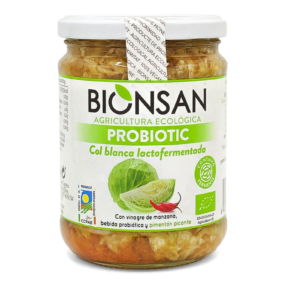 Probiòtic col blanca i pebre picant (xucrut)