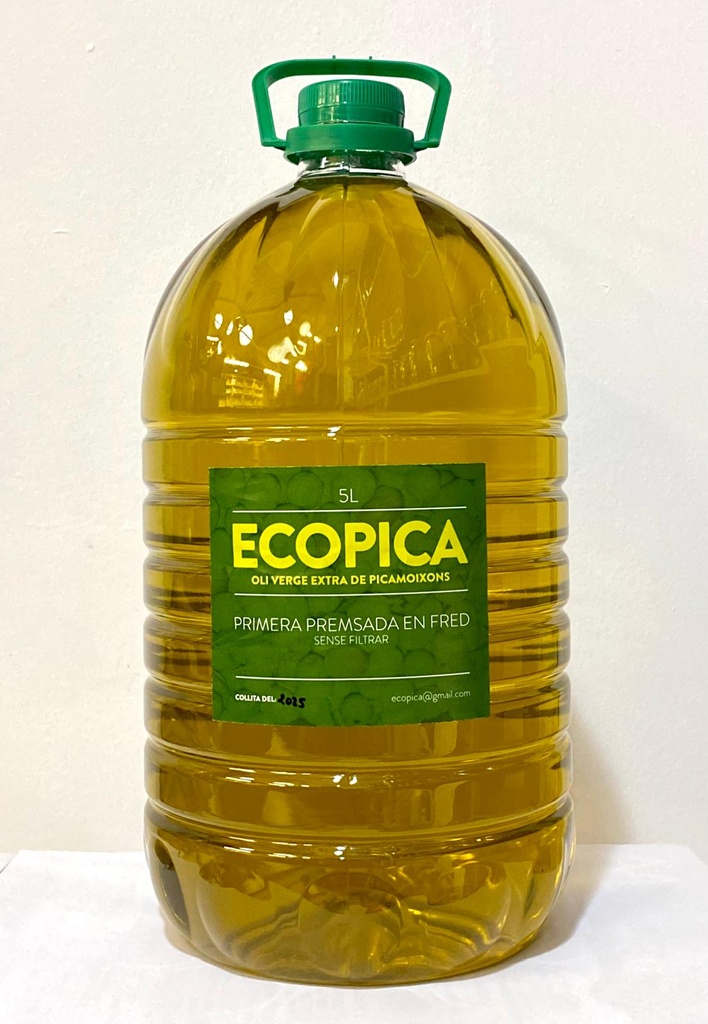 Oli d'oliva arbequina ECOpica (5l)