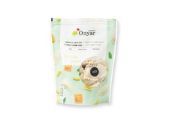 Raviolis de formatge blau i ceba caramelitzada