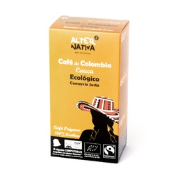 Capsules cafè COLÒMBIA compostables ecològiques