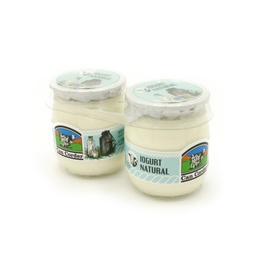 Iogurt ECO natural de vaca pack (2x125gr)