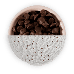 Gelat stracciatella (480ml)