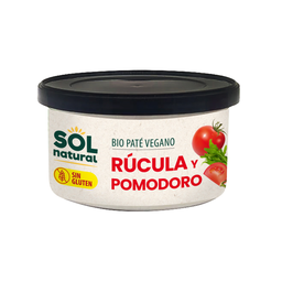 Paté vegà ruca/tomàquet